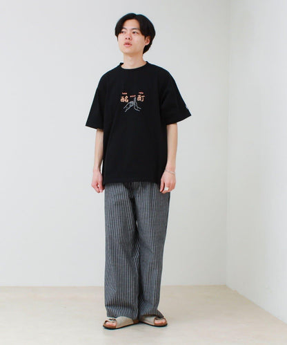 YOIDORE/ヨイドレ 拳法圖案短袖T恤