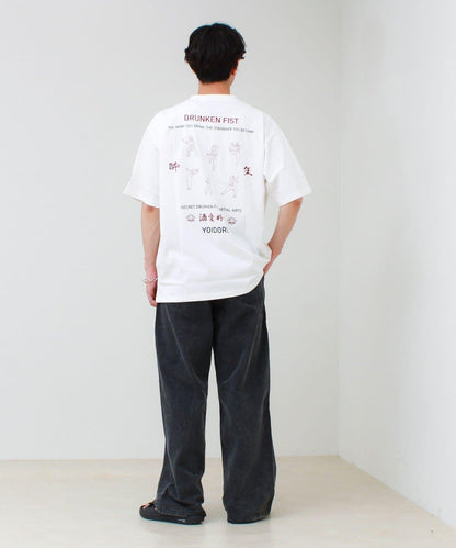 YOIDORE/ヨイドレ 拳法圖案短袖T恤