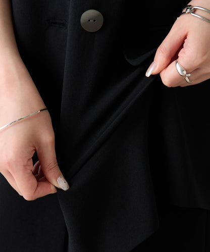 運動風短袖針織夾克