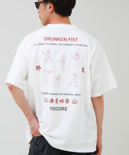 YOIDORE/ヨイドレ 拳法圖案短袖T恤