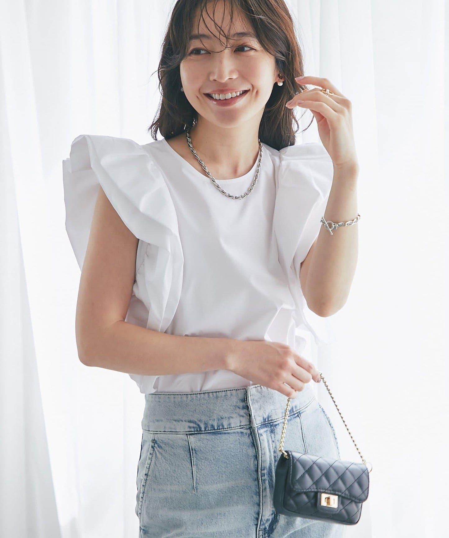 La boutique BonBon 泡泡袖襯衫