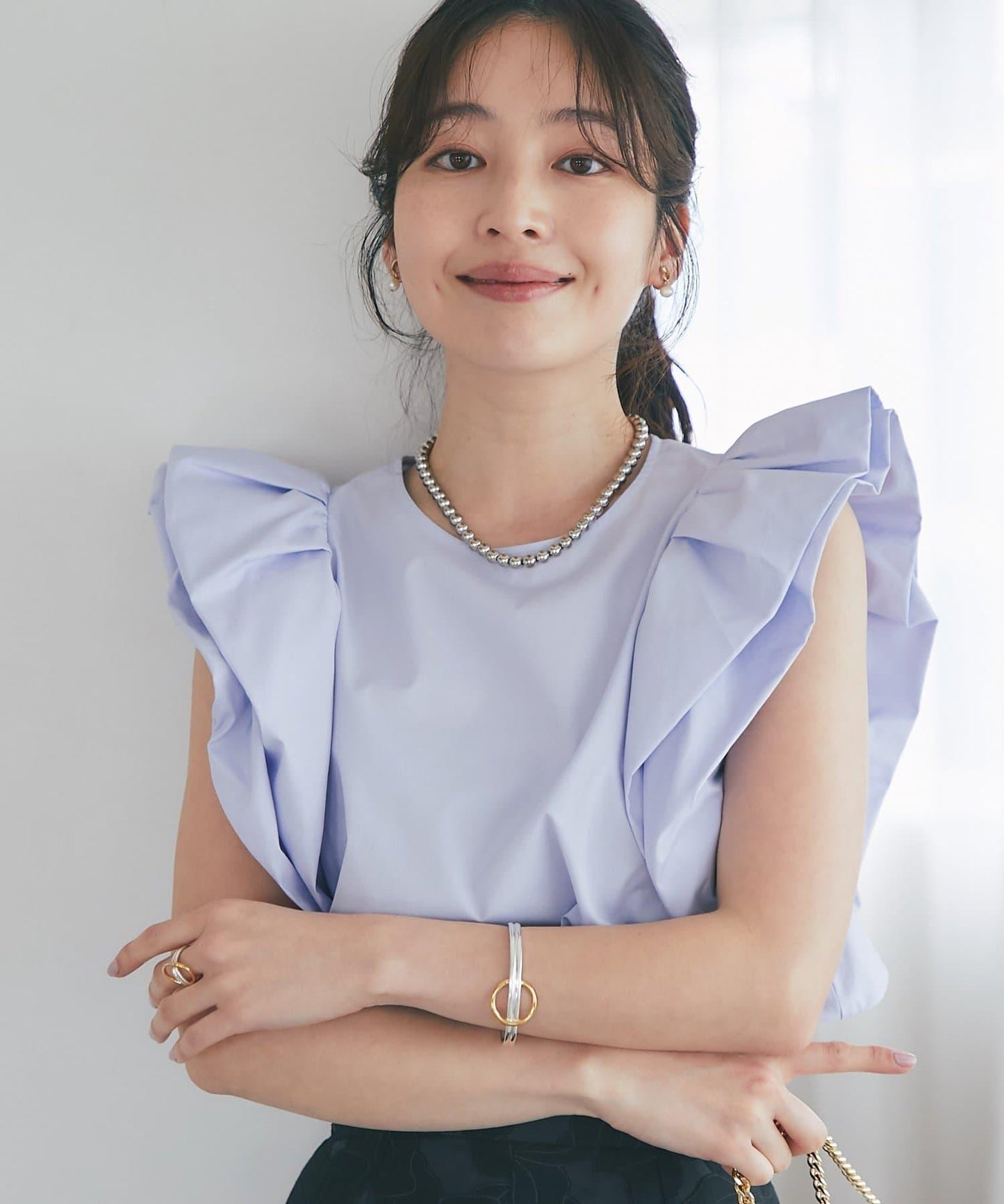 La boutique BonBon 泡泡袖襯衫