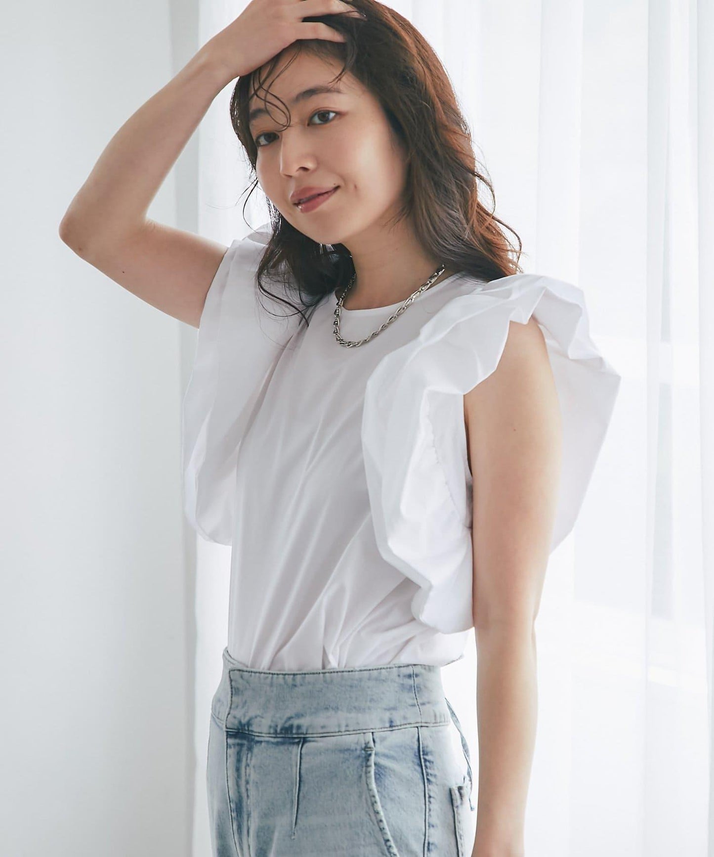 La boutique BonBon 泡泡袖襯衫