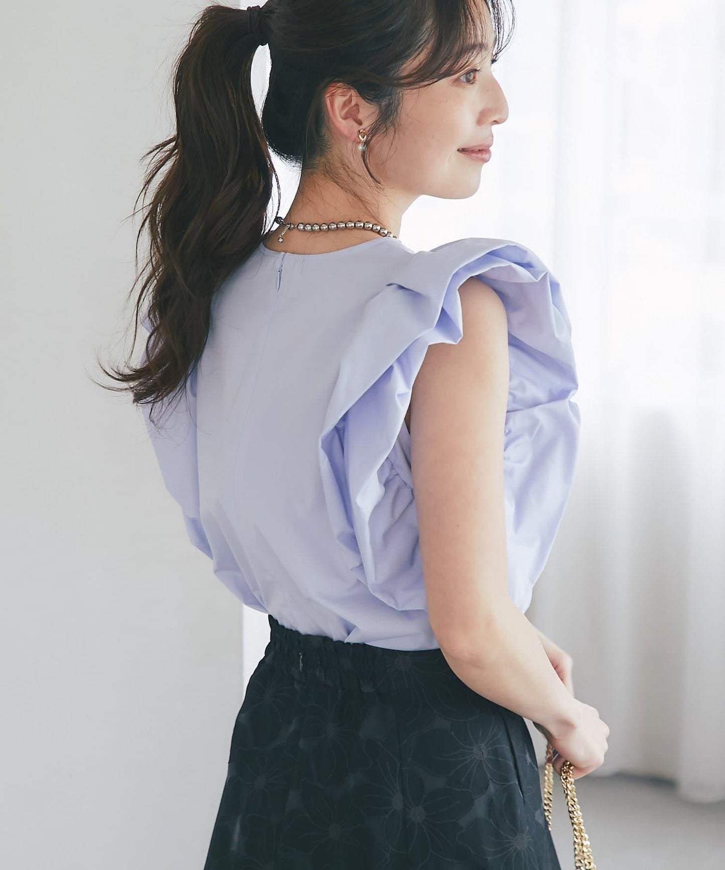 La boutique BonBon 泡泡袖襯衫