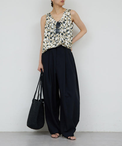 抽象印花 背心