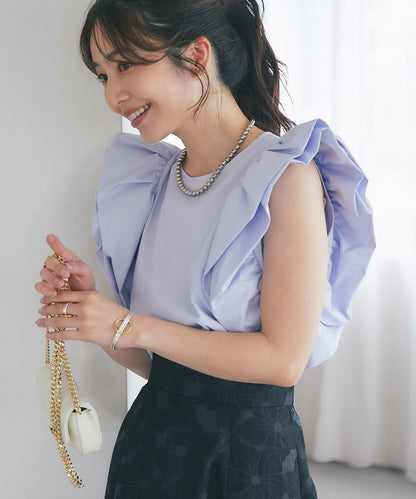 La boutique BonBon 泡泡袖襯衫