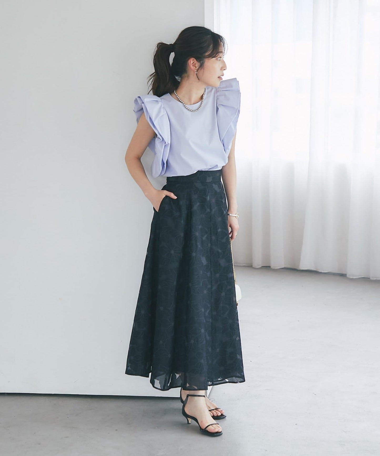 La boutique BonBon 泡泡袖襯衫