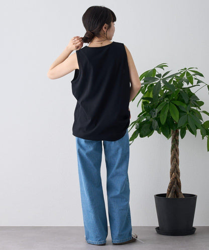 中性款 涼感羅紋 無袖 背心