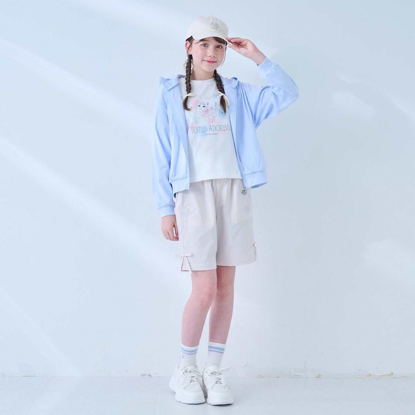 條紋羅紋襪子