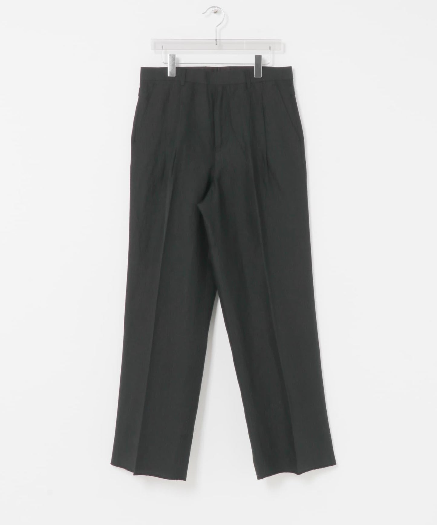 new basic SILK LINEN TROUSER