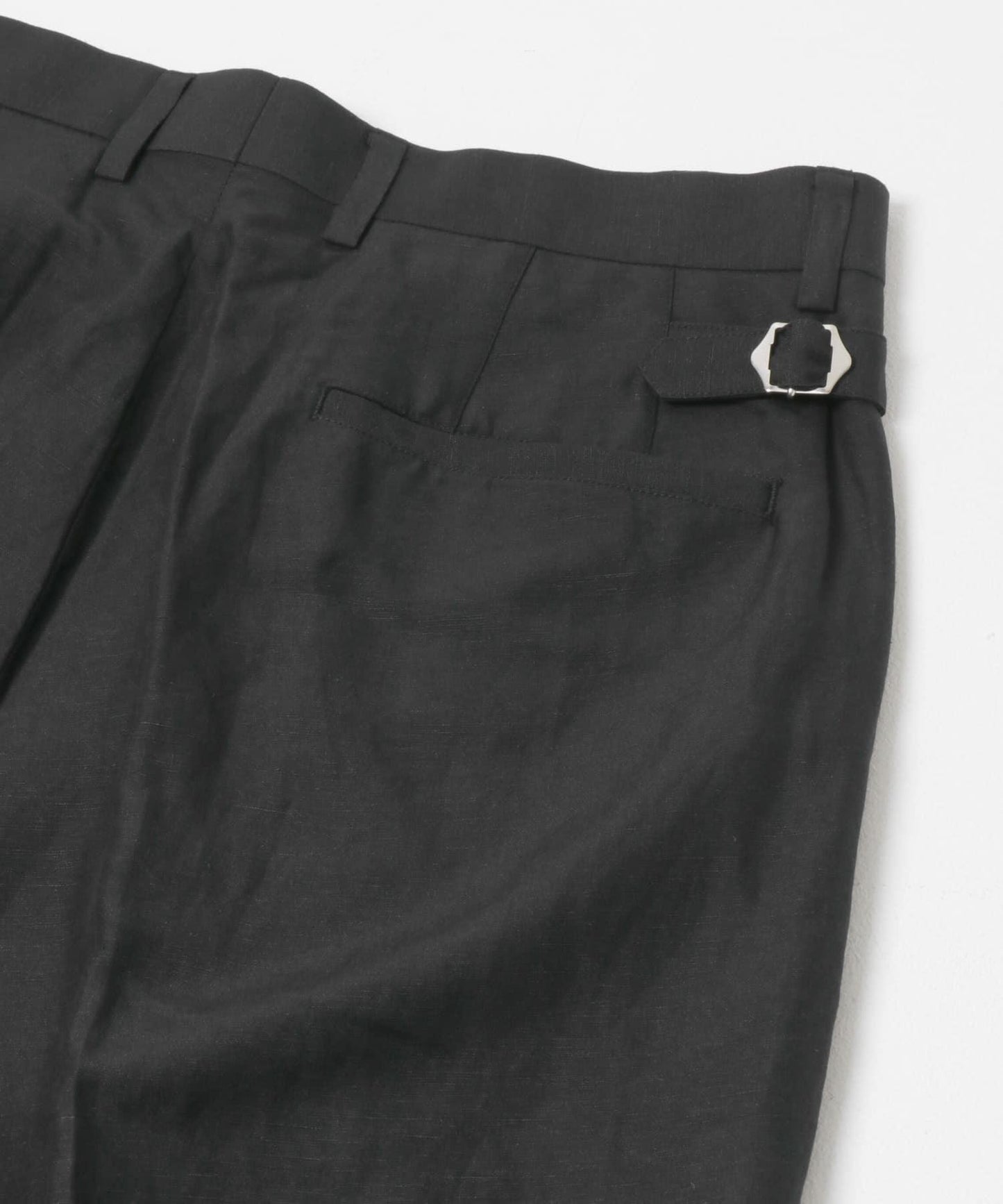 new basic SILK LINEN TROUSER