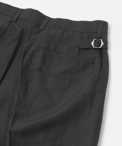 new basic SILK LINEN TROUSER