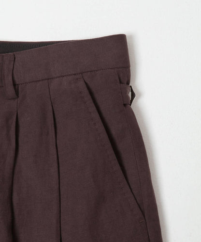 new basic SILK LINEN TROUSER