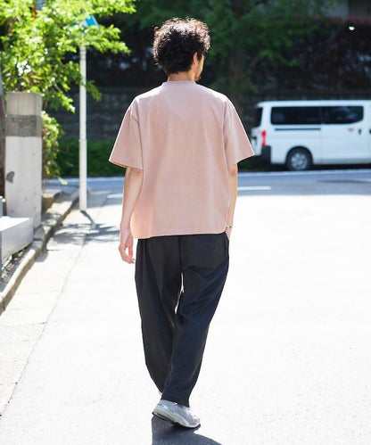 HEAVY WEIGHT 重磅 10.5盎司 顏料染色 圓領 胸袋 短袖T恤