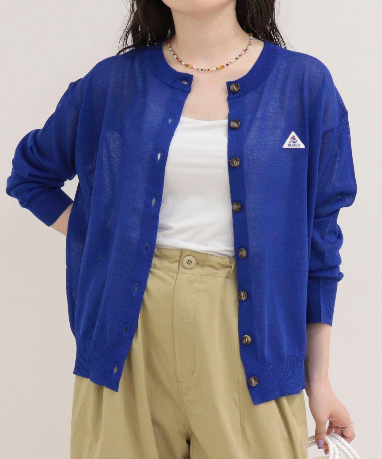 GEVACO/ゲバコ 棉麻開衫