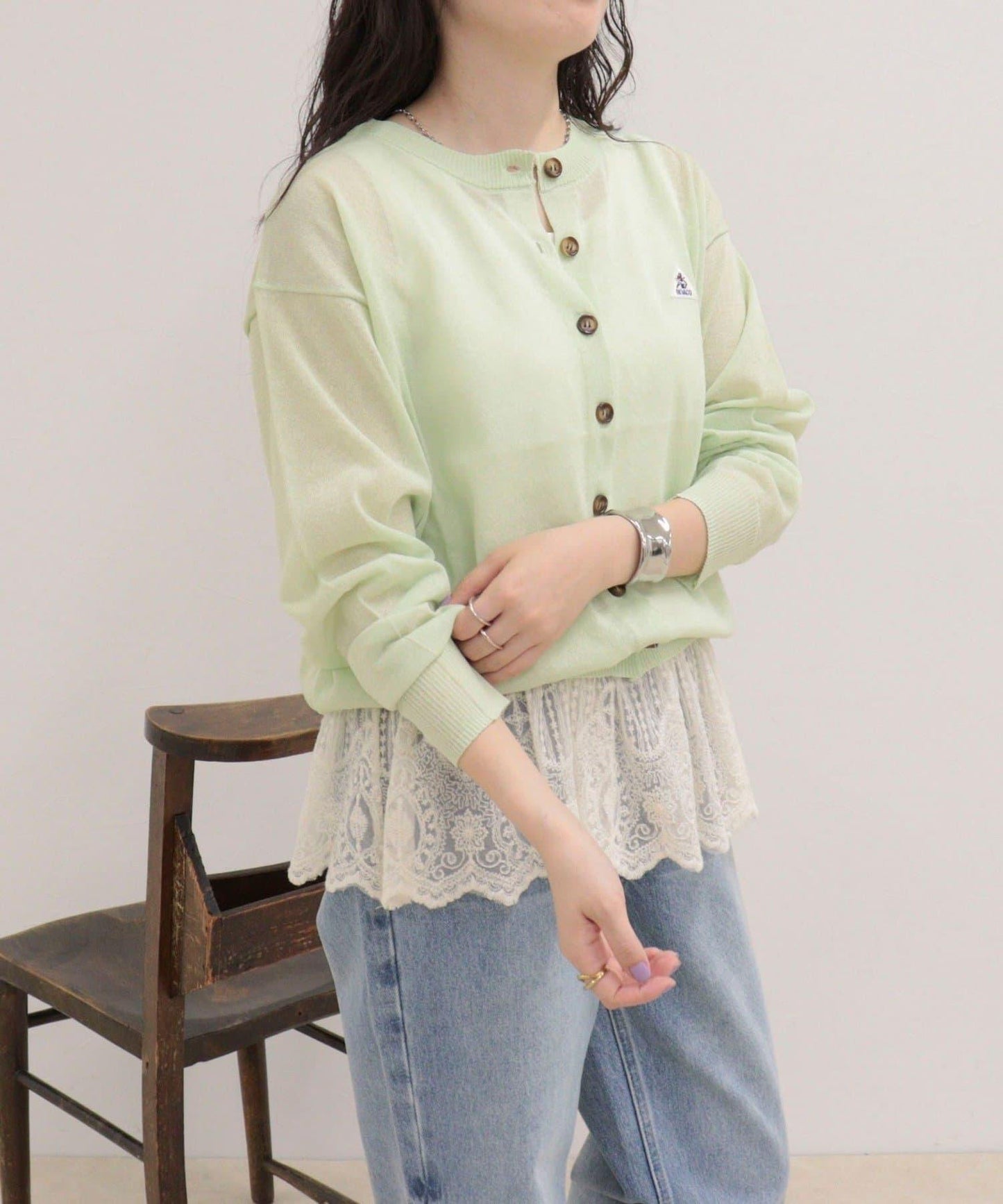 GEVACO/ゲバコ 棉麻開衫