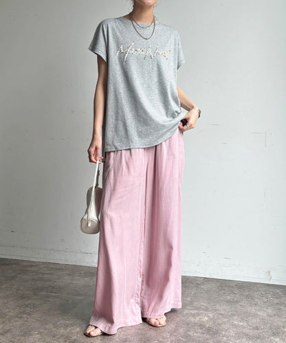 珠飾Logo TEE