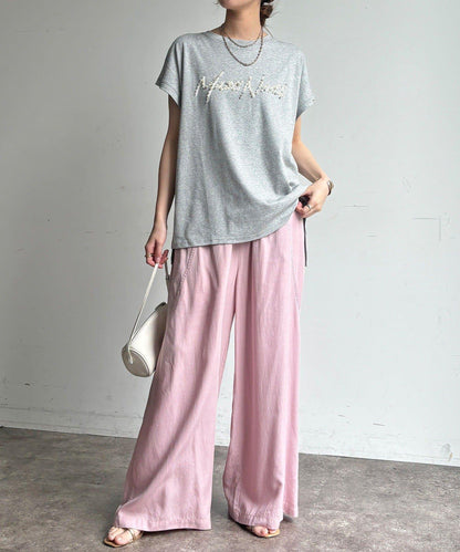 珠飾Logo TEE