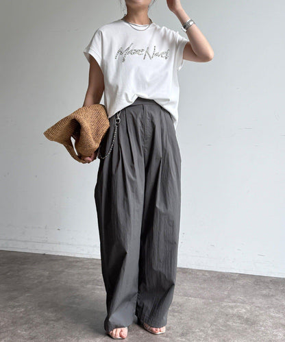 珠飾Logo TEE