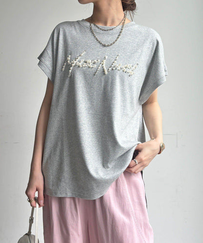 珠飾Logo TEE