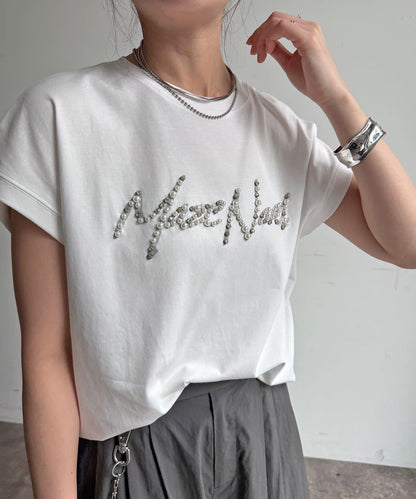 珠飾Logo TEE