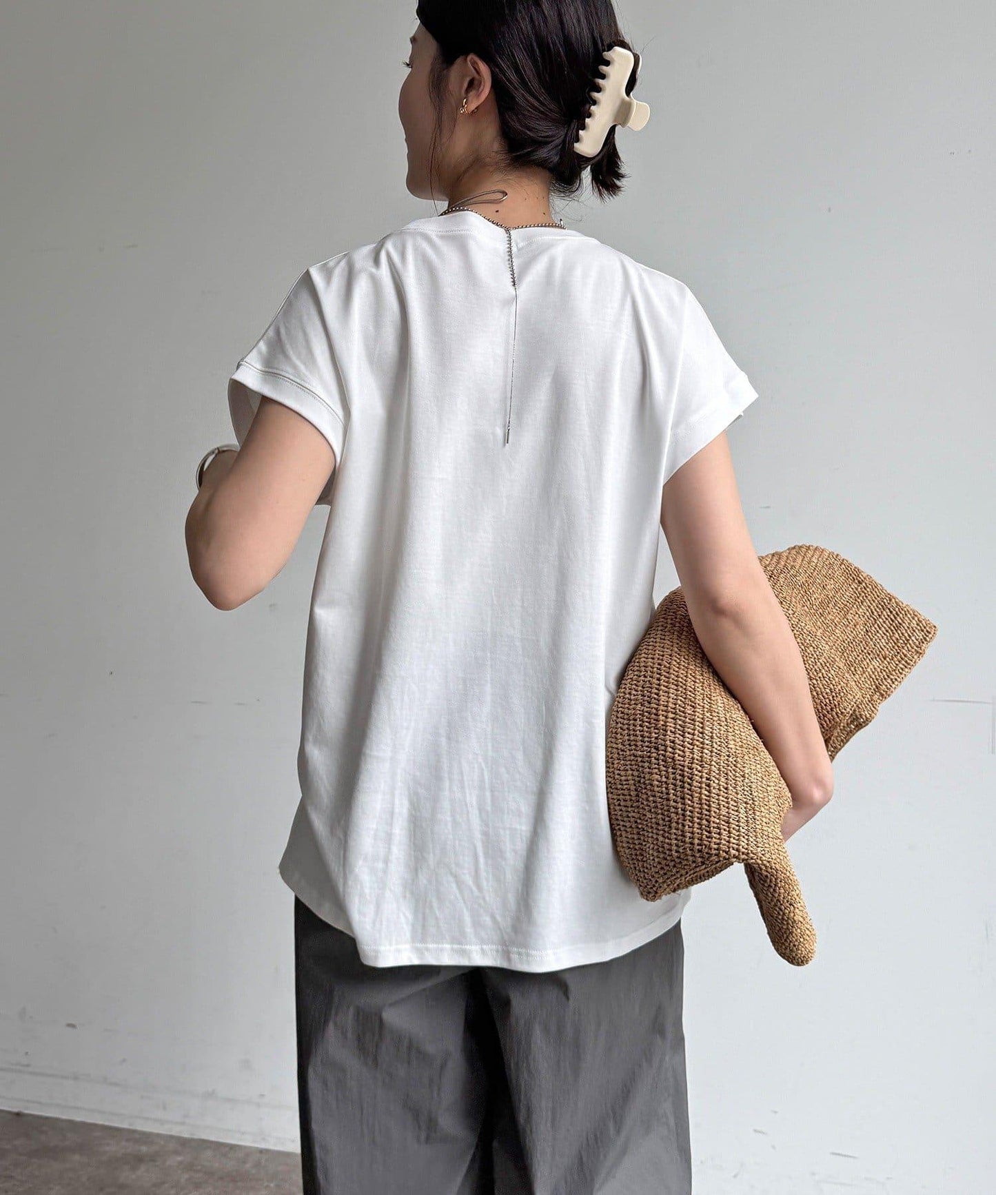 珠飾Logo TEE