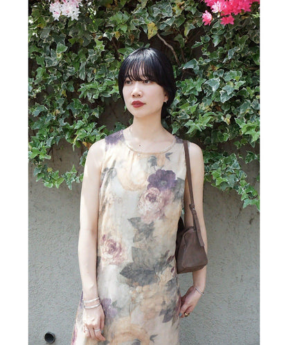 Her Edit 花卉圖案連衣裙