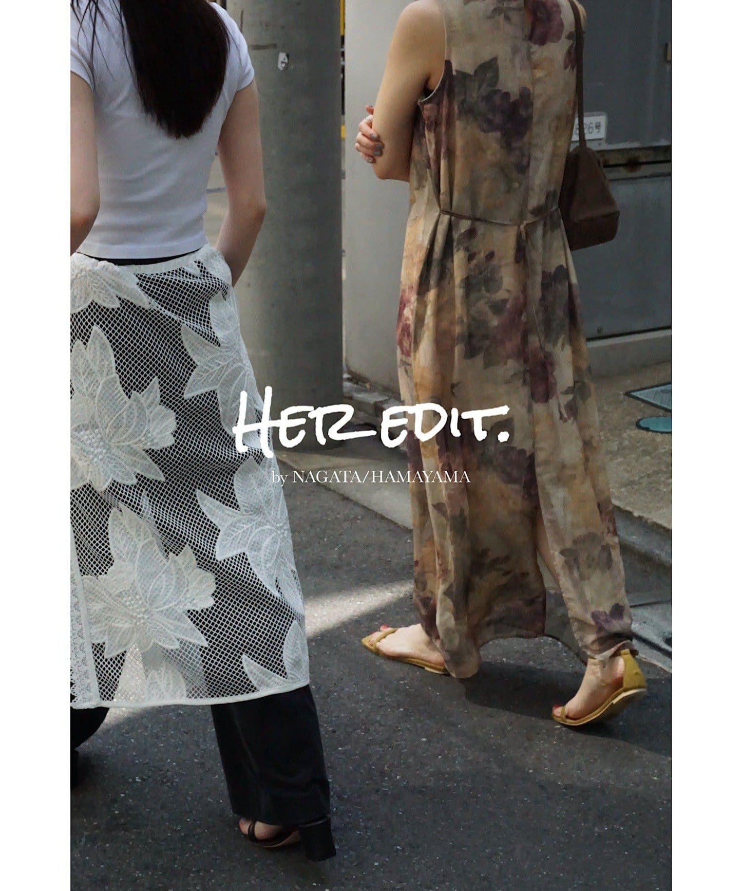 Her Edit 花卉圖案連衣裙