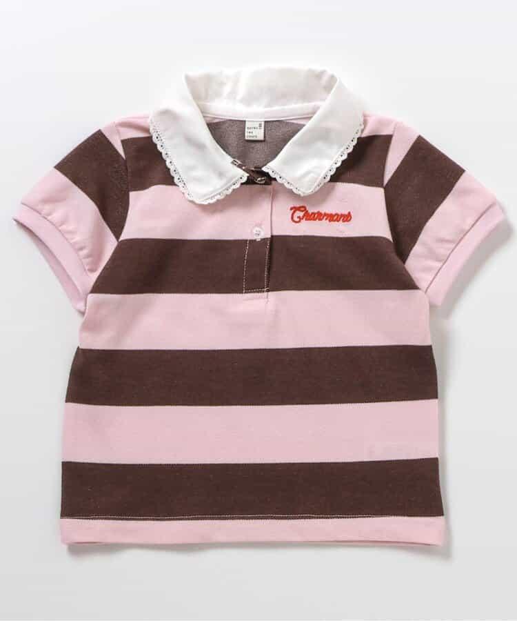 接觸冷感 領口蕾絲 POLO衫