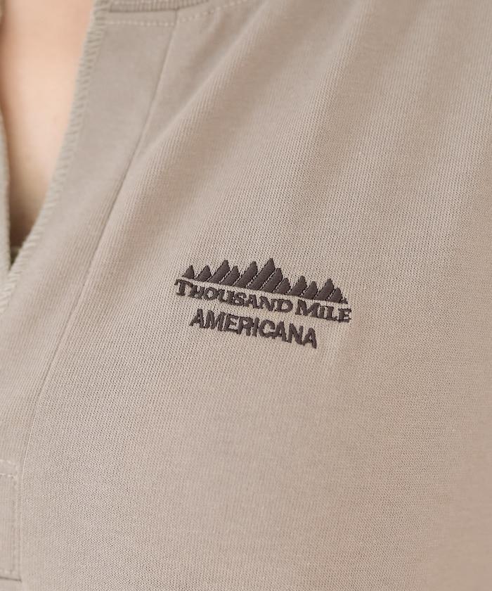 別注 スキッパーネック Tシャツワンピース/吸汗 速乾 抗菌防臭効果あり