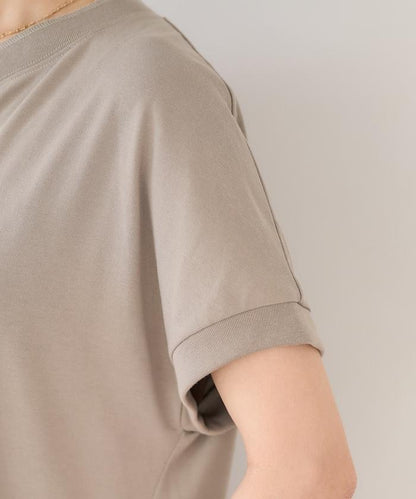 別注 スキッパーネック Tシャツワンピース/吸汗 速乾 抗菌防臭効果あり