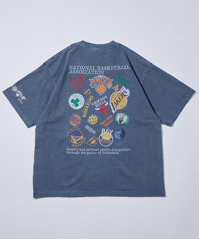 NBA × FREAK'S STORE 特別款 隨機球隊標誌 後背印花 圓領T恤