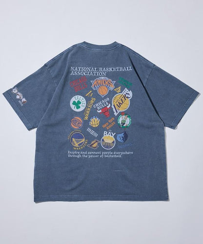 NBA × FREAK'S STORE 特別款 隨機球隊標誌 後背印花 圓領T恤