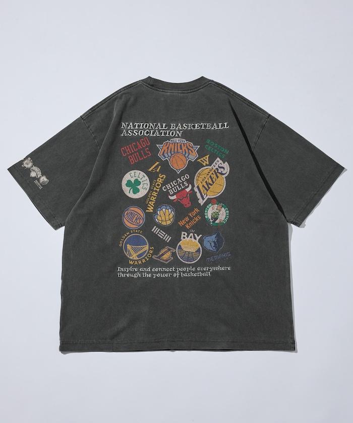 NBA × FREAK'S STORE 特別款 隨機球隊標誌 後背印花 圓領T恤