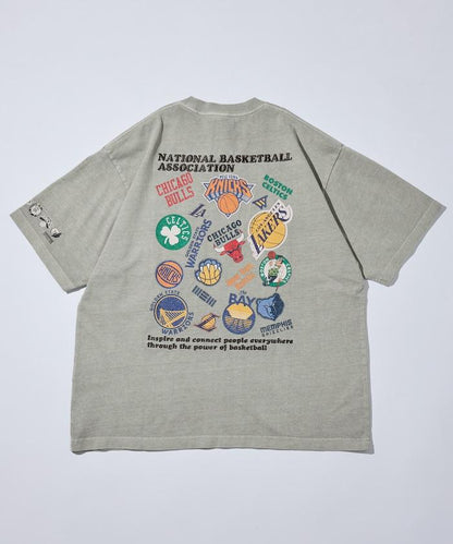 NBA × FREAK'S STORE 特別款 隨機球隊標誌 後背印花 圓領T恤