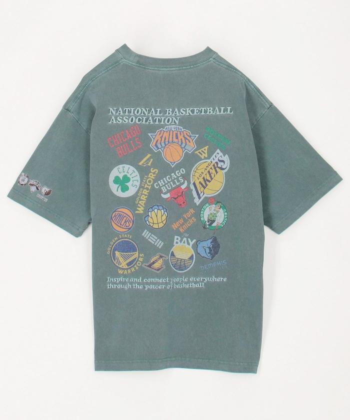 NBA × FREAK'S STORE 特別款 隨機球隊標誌 後背印花 圓領T恤