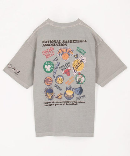 NBA × FREAK'S STORE 特別款 隨機球隊標誌 後背印花 圓領T恤