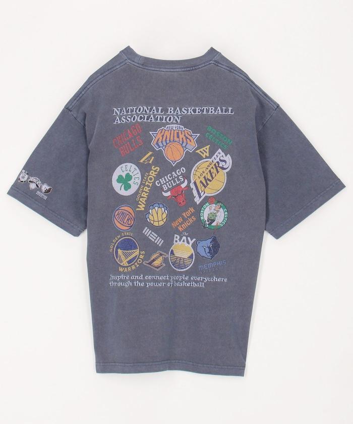 NBA × FREAK'S STORE 特別款 隨機球隊標誌 後背印花 圓領T恤