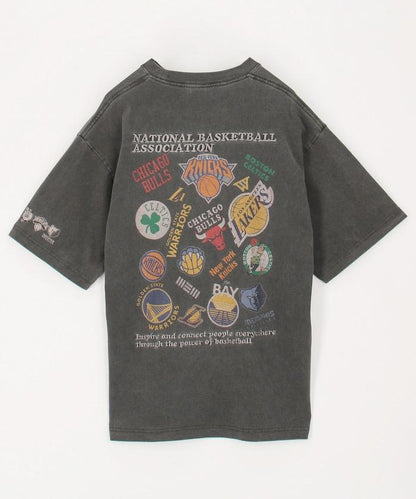 NBA × FREAK'S STORE 特別款 隨機球隊標誌 後背印花 圓領T恤