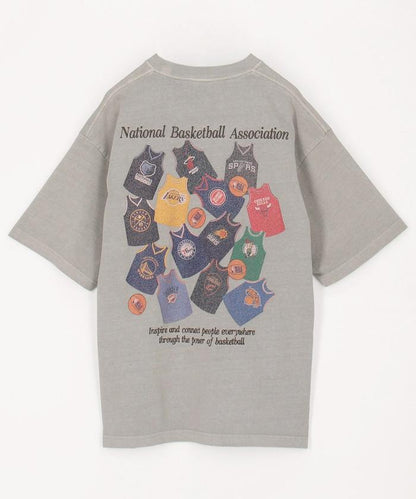NBA × FREAK'S STORE 聯名隨機球衣風背部印花圓領T恤