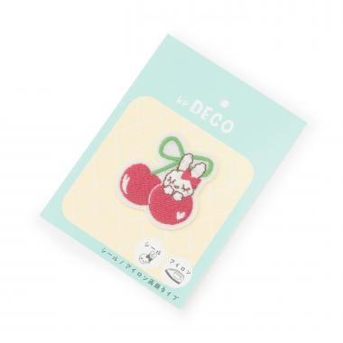 Cherry&mimiちゃん 圖案 刺繡布貼