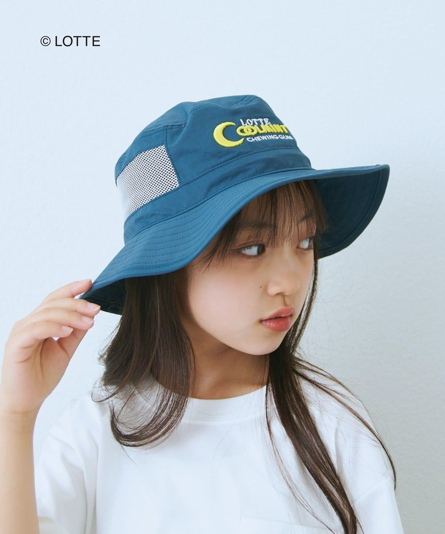 KIDS TYPY×LOTTE 混合板狀口香糖Logo 帽子