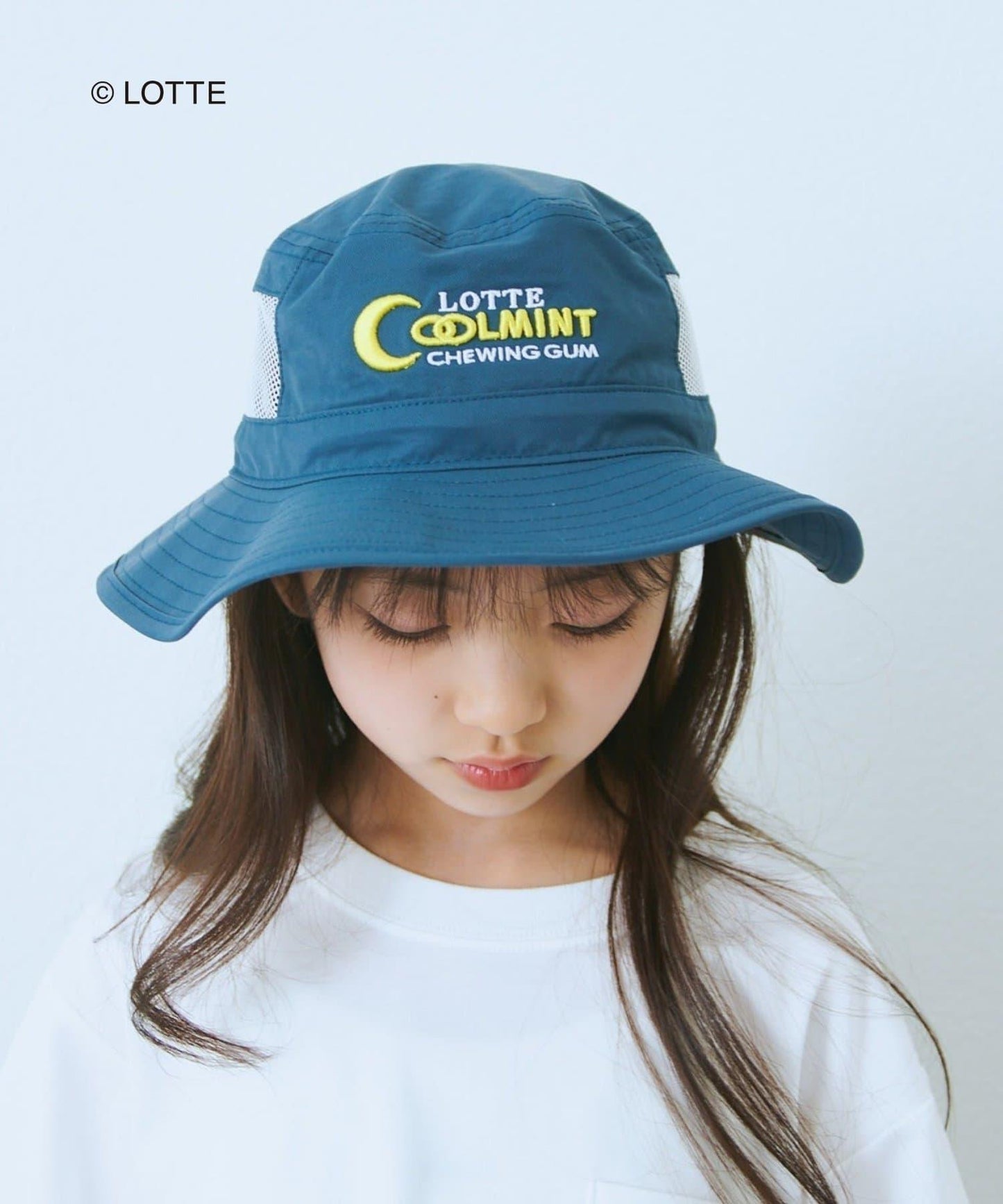 KIDS TYPY×LOTTE 混合板狀口香糖Logo 帽子