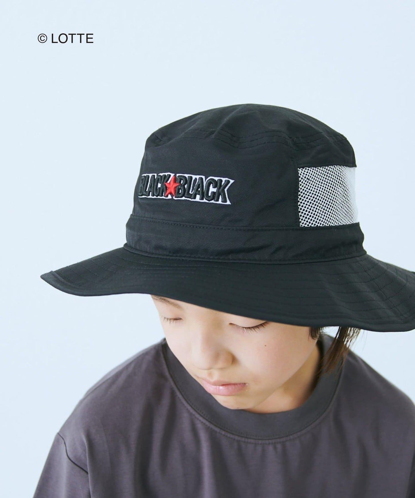 KIDS TYPY×LOTTE 混合板狀口香糖Logo 帽子