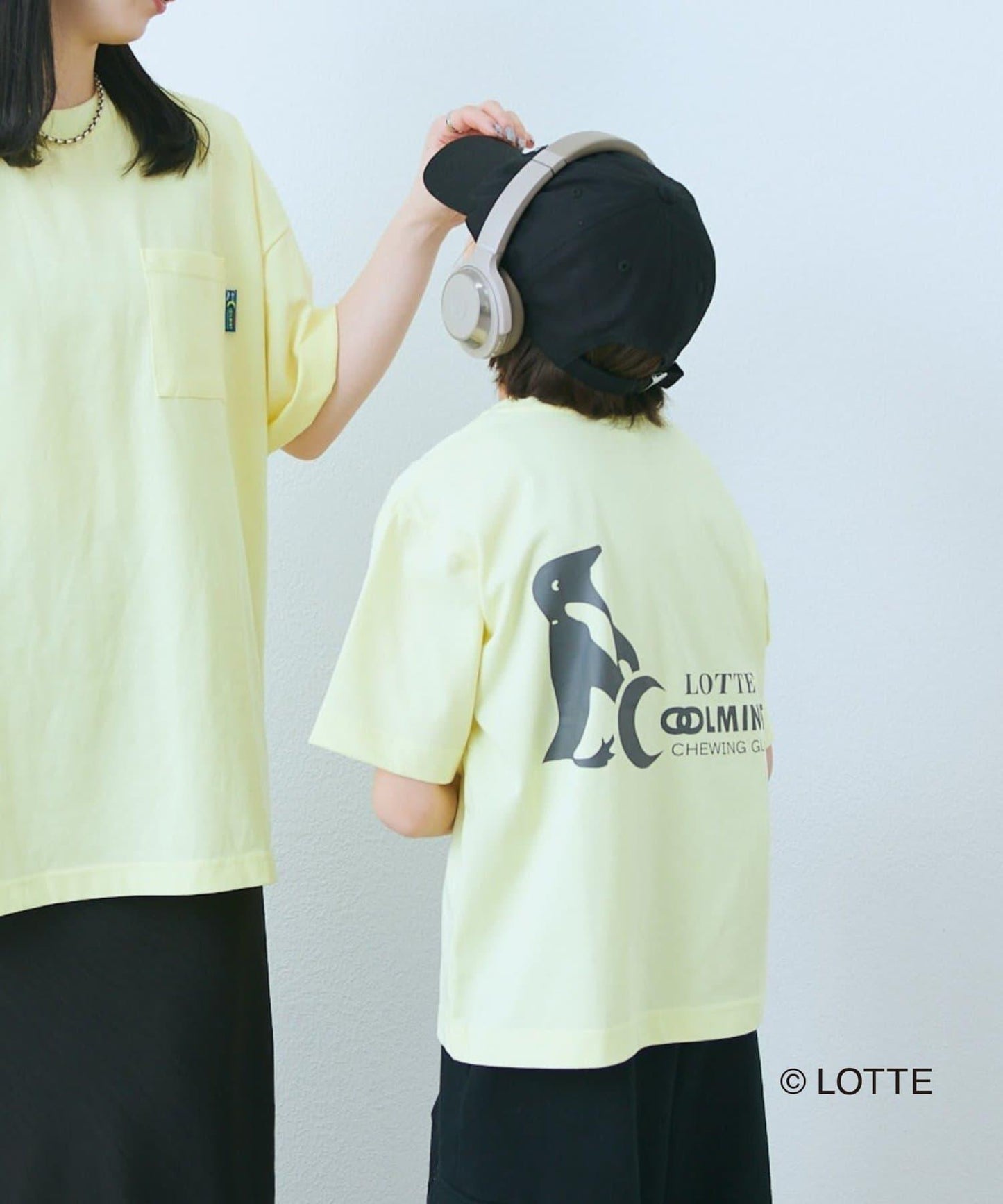 TYPY×LOTTE板ガム 持續冷感 後背logo 清涼薄荷 TEE T恤