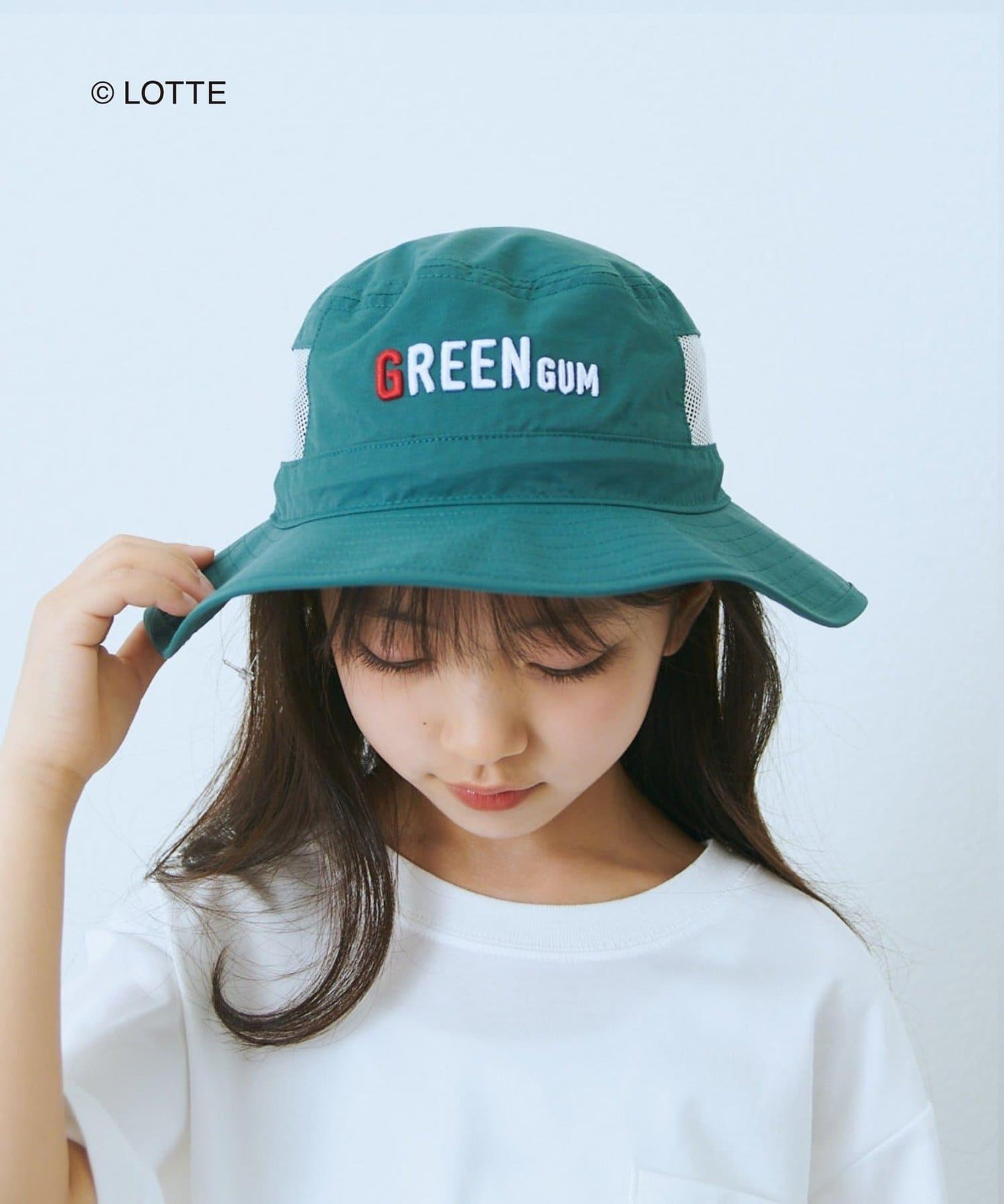 KIDS TYPY×LOTTE 混合板狀口香糖Logo 帽子