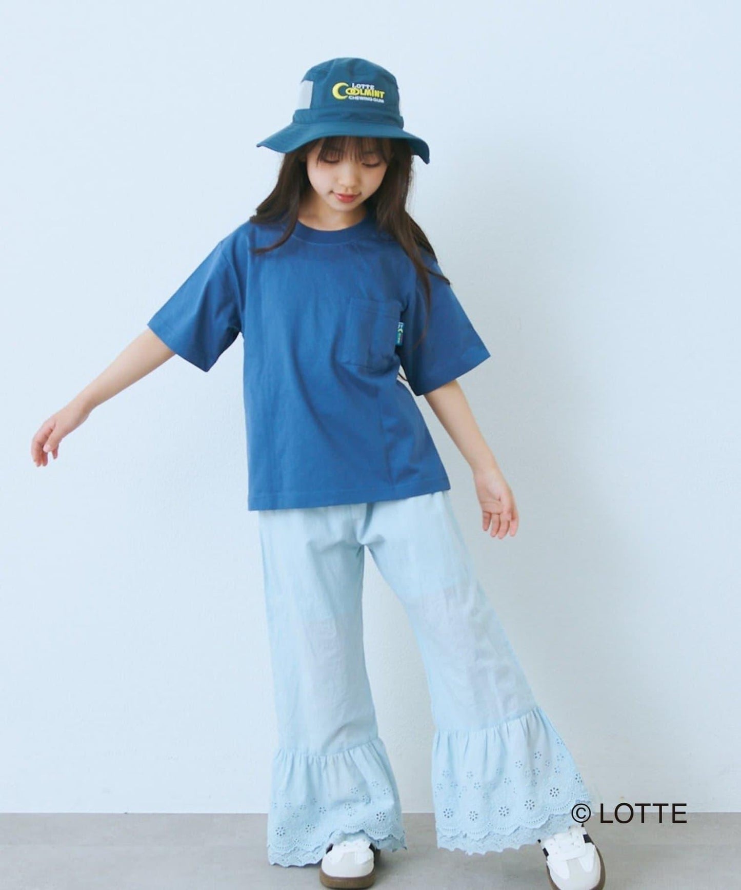 TYPY×LOTTE板ガム 持續冷感 後背logo 清涼薄荷 TEE T恤