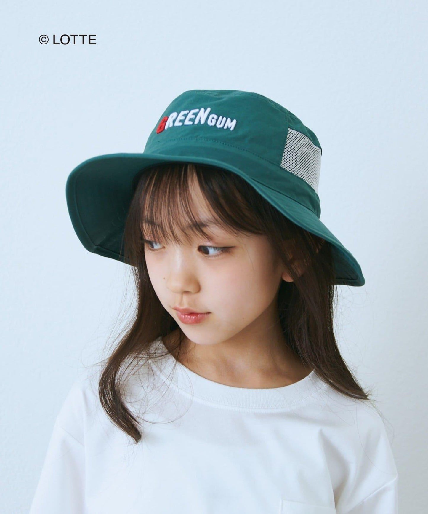 KIDS TYPY×LOTTE 混合板狀口香糖Logo 帽子