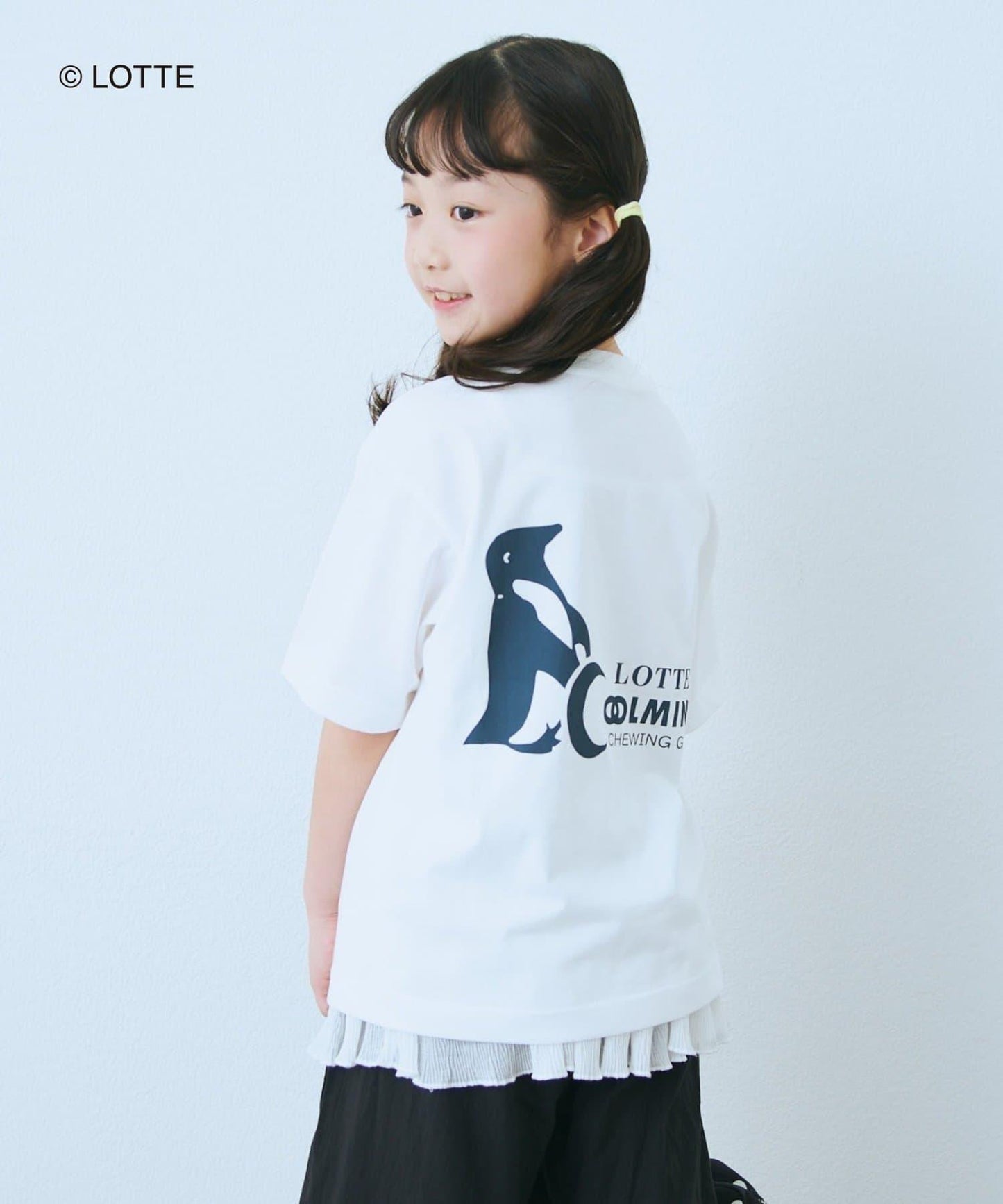 TYPY×LOTTE板ガム 持續冷感 後背logo 清涼薄荷 TEE T恤