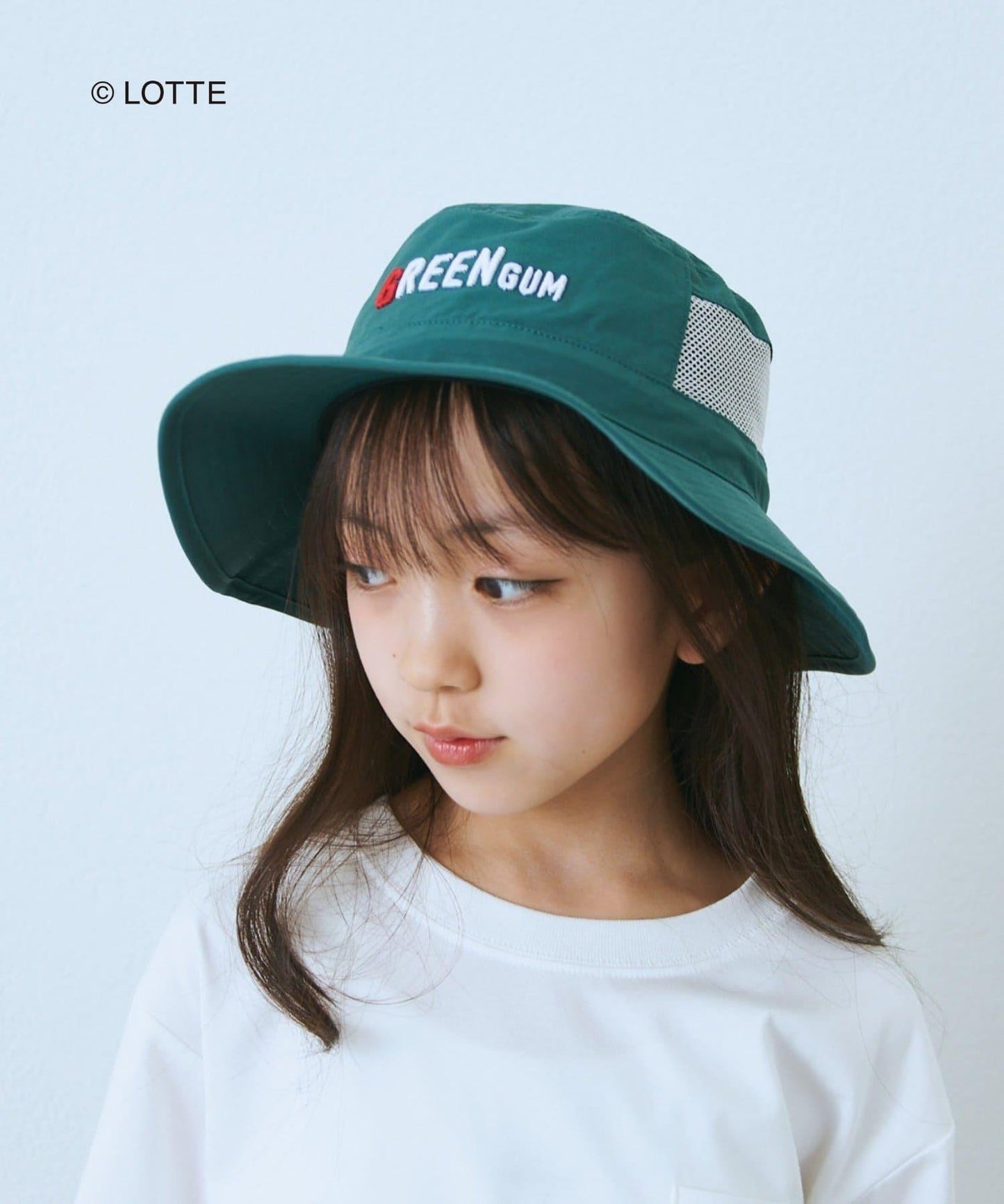 KIDS TYPY×LOTTE 混合板狀口香糖Logo 帽子